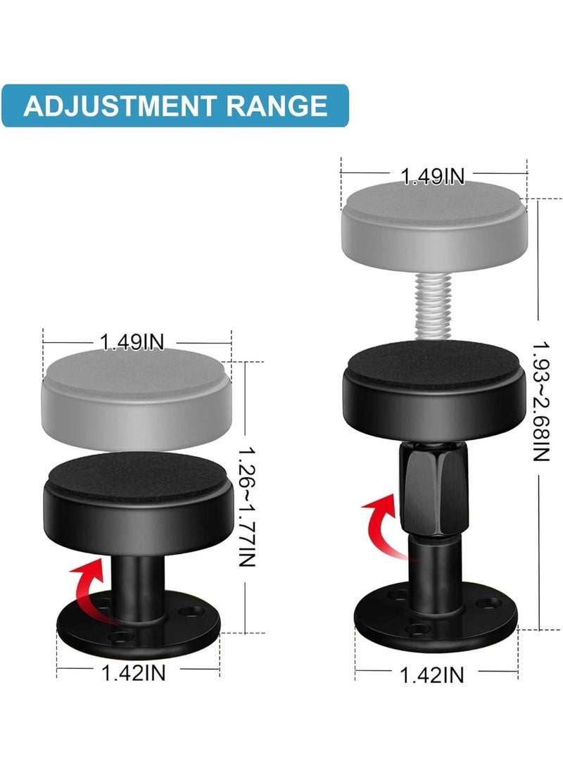 Bed Stopper Anti-vibration 2 Pieces. Strong and adjustable for all furniture. Suitable for sofas and doors as well. Comes with double face for easy installation - Image 5